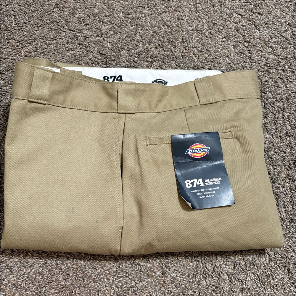 Dickies Men's 874 Original Fit Work Pants - Khaki